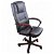 Cadeira de escritório giratória com altura ajustável, de cor preta, feita de tecido especial de mistura de pele Vida XL
