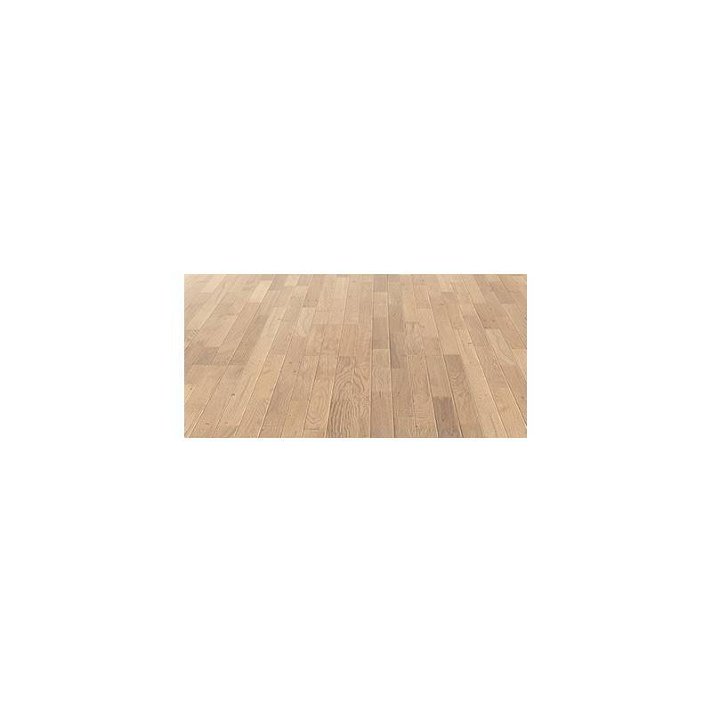 Pavimento de madera natural con lamas de 220 cm de acabado roble blanco Retro 4V HARO