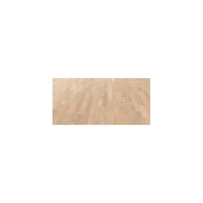 Pavimento de madera natural con lamas de 220 cm de acabado roble blanco Trend nL HARO