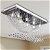 Lámpara de techo con lágrimas de cristal 8 x G9 29cm Vida XL