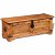 Baúl para almacenamiento de madera rugosa 35x110 cm Vida XL
