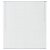 Cego veneziano 100x220 cm feito de alumínio e PVC com acabamento branco Vida XL