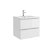 Conjunto de móvel para casa de banho placa melamínica acabamento branco brilho Spirit 600 Salgar