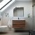 Conjunto casa de banho de 91 cm em placa melamínica acabamento nogueira maya Spirit 900 Salgar