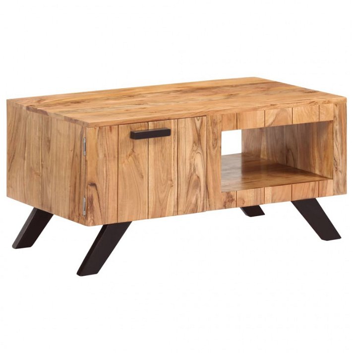 Mesa de centro em madeira de acácia Vida XL