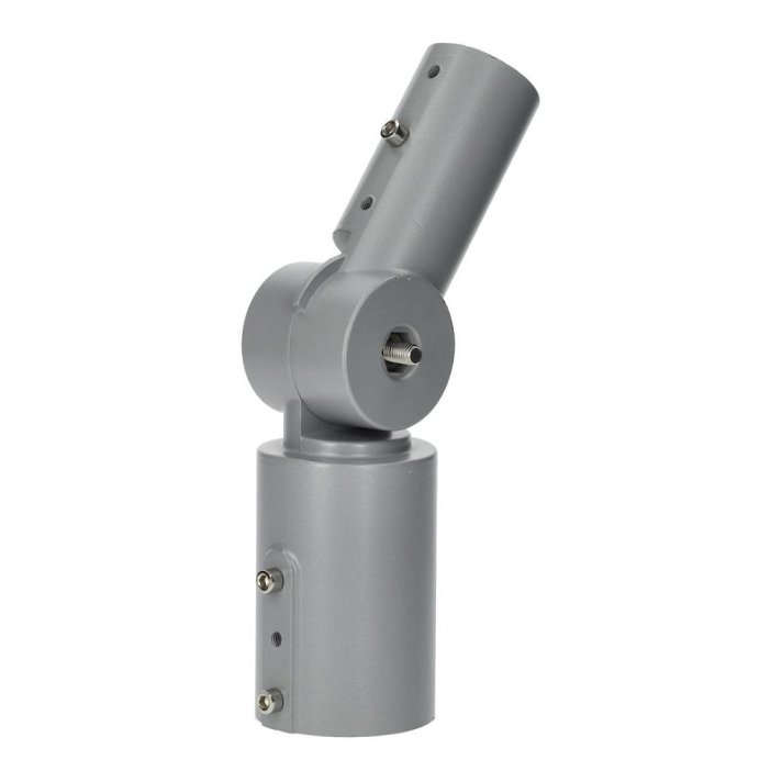 LedHabitat adjustable silver lamp post bracket