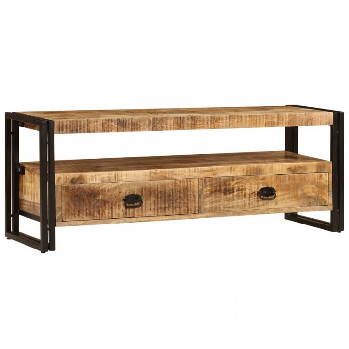 Mueble para TV 120x30x45cm madera maciza de mango Vida XL