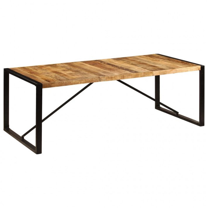 Tavolo in legno massiccio di mango Vida XL