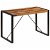 Tavolo in legno massiccio di sheesham 120x76x60 cm Vida XL