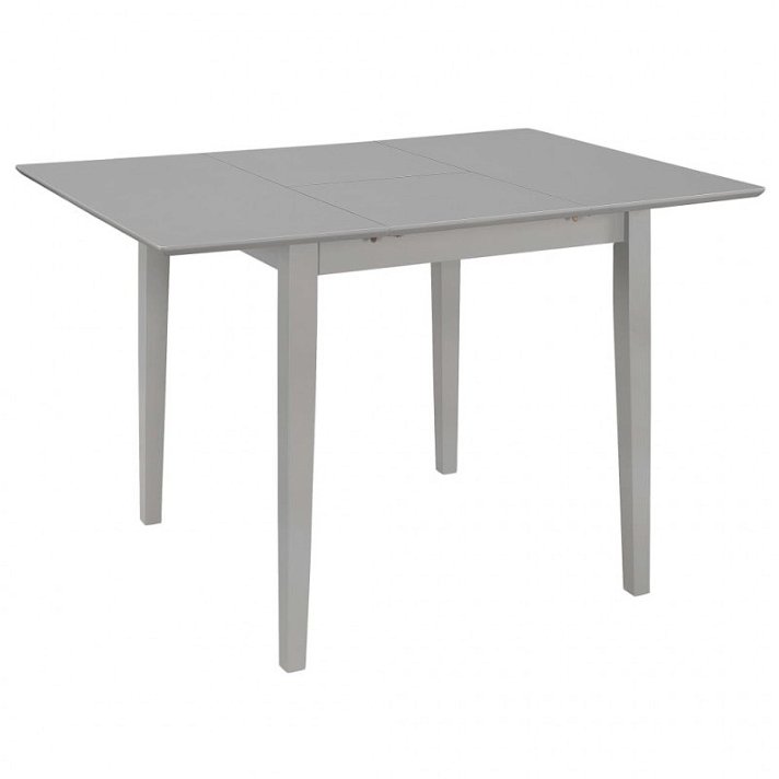 Tavolo in legno allungabile grigio Vida XL