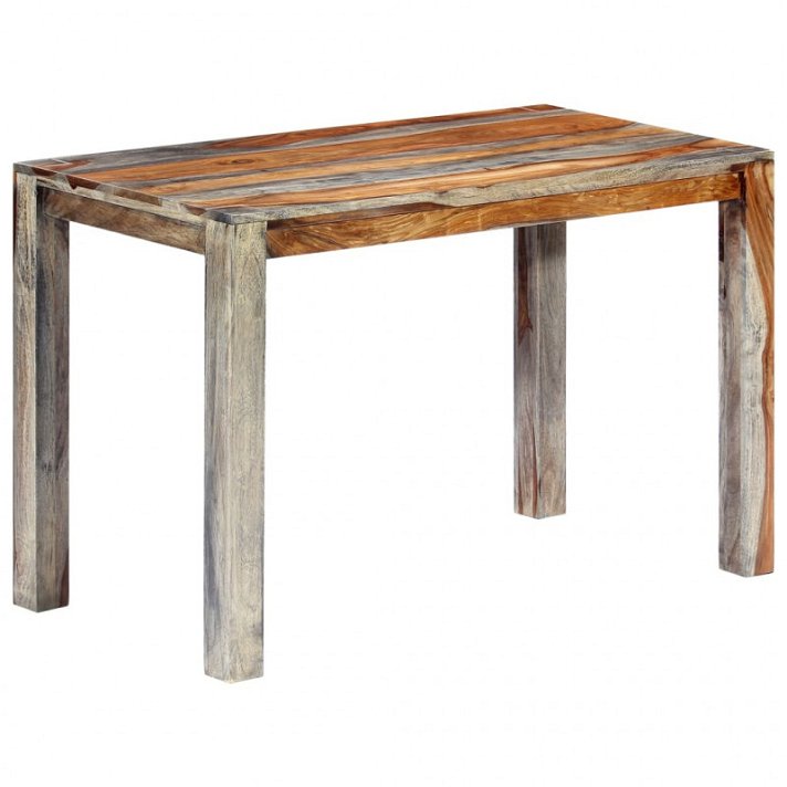 Mesa de madera de sheesham de 118x76x60cm Vida XL