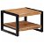 Tavolino in legno di acacia in stile industriale Vida XL
