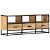 Mueble para TV de madera maciza de mango de 120 cm de ancho con espacio de almacenaje Vida XL