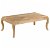 Tavolino in legno di mango massiccio con gambe intagliate in legno di mango 116x41x66 cm Vida XL