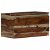 Cassapanca di legno massiccio di sheesham rustico 57x30 cm Vida XL
