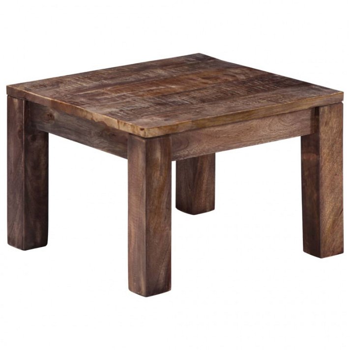 Tavolino rustico in legno di mango Vida XL