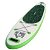 Prancha Paddle Surf verde insuflável com remo Homcom