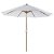 Parasol Reclinable Marfil Outsunny