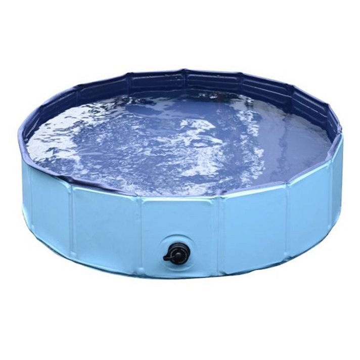 Piscina ou banheira para animais 80cm azul PAWHUT