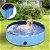 Piscina ou banheira para animais 120cm azul PAWHUT