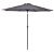 Parasol Reclinable Gris Outsunny