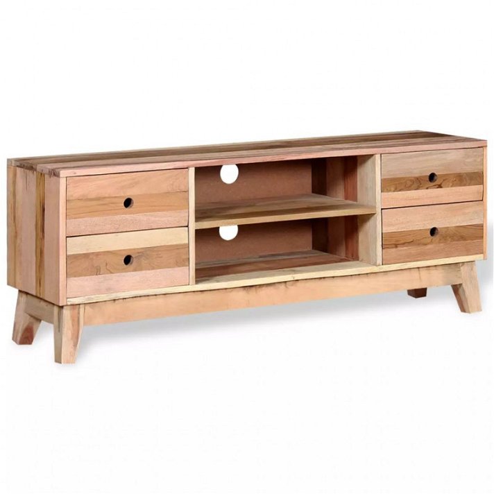 Mueble para la TV de madera maciza reciclada Vida XL
