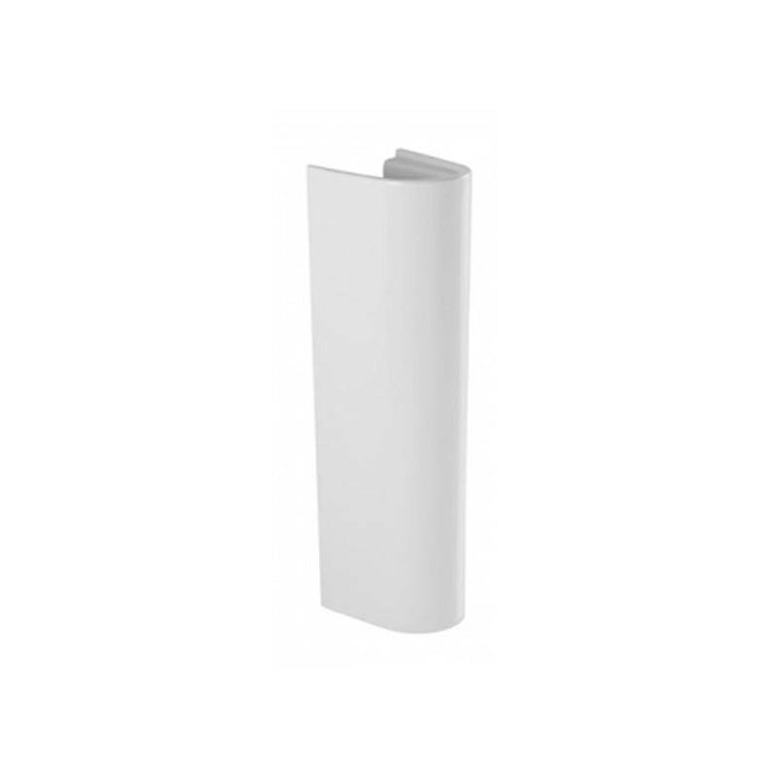 Pedestal de lavabo fabricado con porcelana y acabado de color blanco Urby Unisan