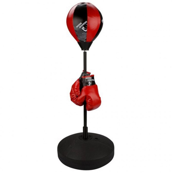Punching ball de boxeo para niños 41BE Rojo Avento