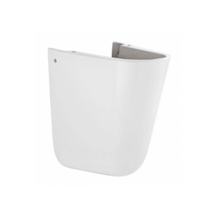 Semicolonna sospesa per lavabo in porcellana con finitura opzionale bianca o pergamena CETUS Unisan