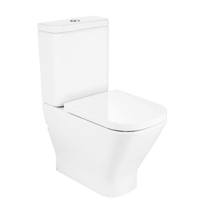 Roca The Gap Square compact close-coupled toilet
