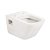 Vaso WC sospeso con scarico orizzontale da 35 cm in porcellana bianca The Gap Roca