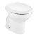 Toilettes avec sortie verticale de 35,5 cm en porcelaine de couleur blanche Victoria Roca