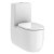 WC complet avec technologie Rimless de 70,5 cm en porcelaine de couleur blanche Beyond Roca