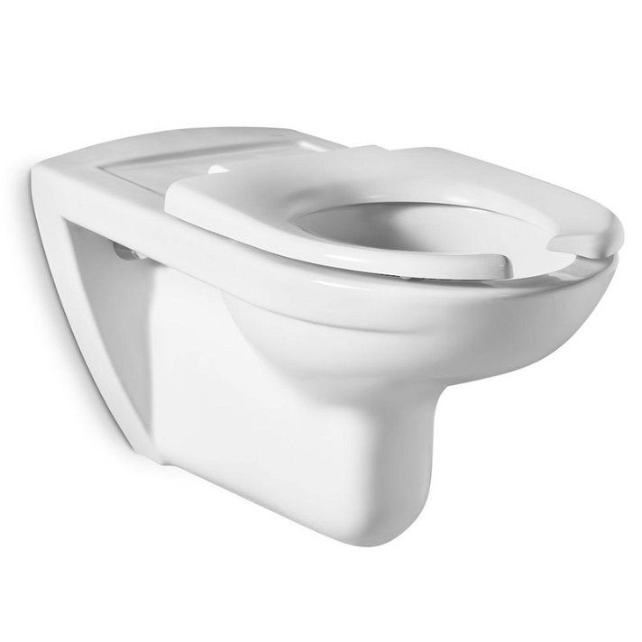 WC suspendu de 36 cm fabriqué en porcelaine de couleur blanche Access Roca