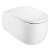 WC avec technologie Rimless suspendu de 58 cm en porcelaine de couleur blanche Beyond Roca