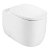 WC con tecnologia rimless e cassetta alta 58 cm in porcellana bianca Beyond Roca