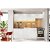 Tarraco Mela white kitchen cabinet set 240cm