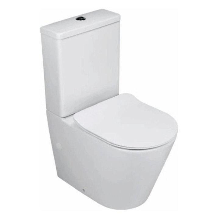 Komplett-WC in Weiß spülrandlos Segovia TCOEX