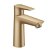 Grifo de lavabo monomando Talis 110 bronce cepillado sin desagüe Hansgrohe