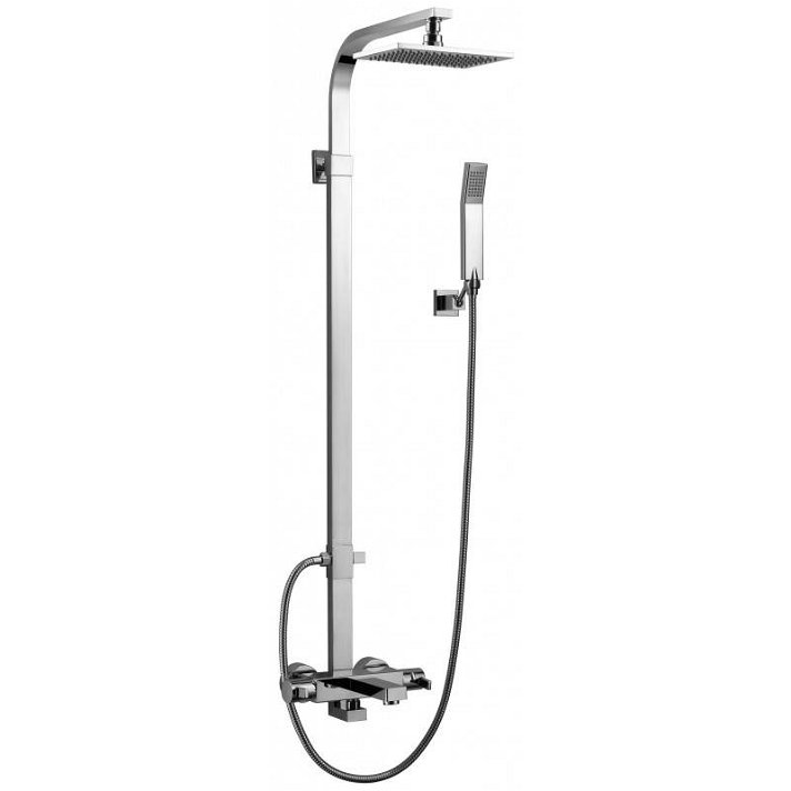 Columa termostático Bimini de banho com duche extensível - CLEVER