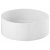 Lavabo de baño de 45 cm hecho en porcelana con un acabado en color blanco Round Unisan