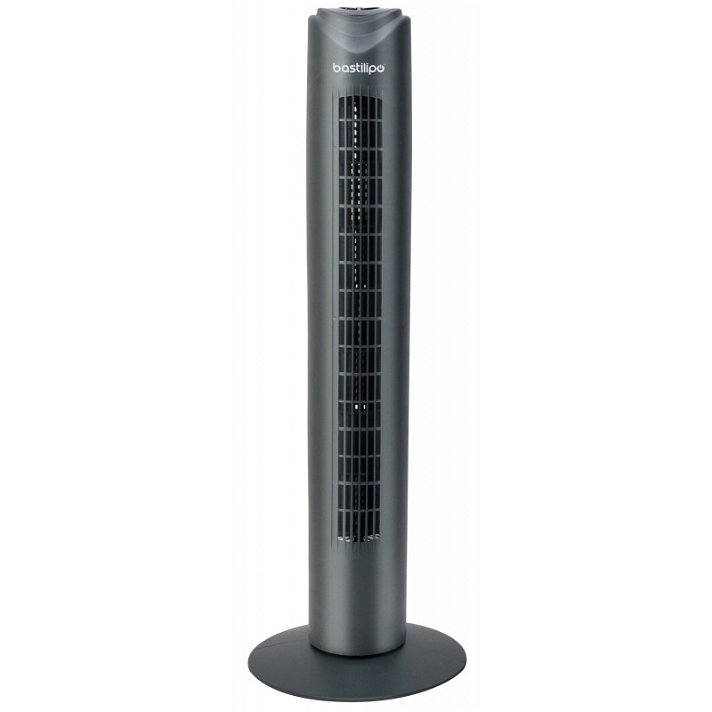 Ventilateur sur pied gris 82  cm Sagres Bastilipo