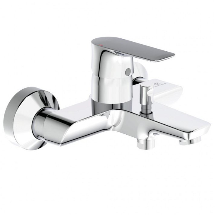 Grifo monomando para baño o ducha exterior con acabado cromo brillo Connect Air Ideal Standard