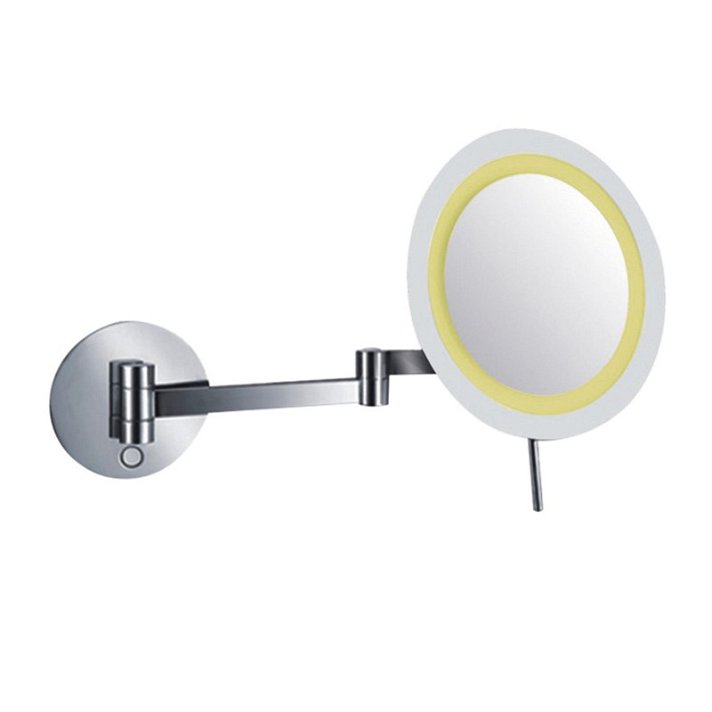 Miroir grossissant avec lumière LED Luxury Ghessu