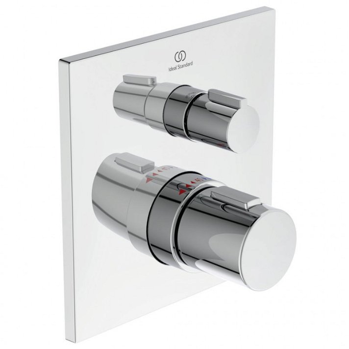 Grifo termostático empotrable para ducha cuadrado Ceratherm 100 Ideal Standard
