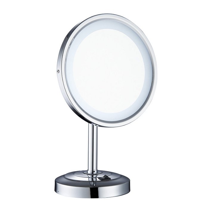 Miroir grossissant avec éclairage LED à piles Diva Ghessu
