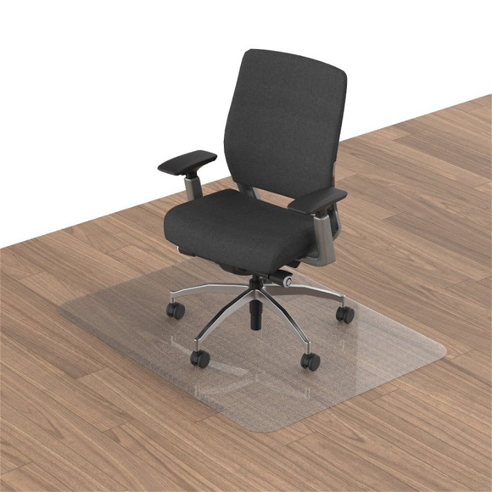 Alfombra protectora transparente para silla de oficina Homcom