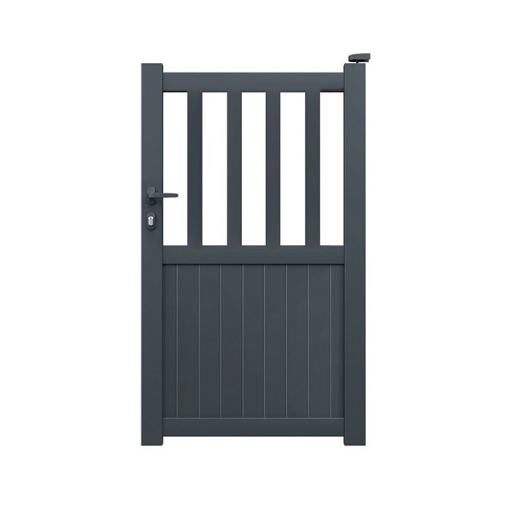 Puerta de aluminio resistente a medida con un color personalizable Alcoy Gardengate