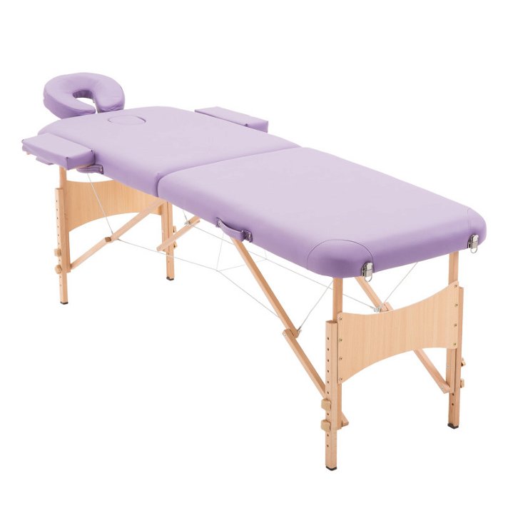 Marquesa de massagem roxa HomCom