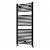 Llavisan black radiator towel rail 50x120cm